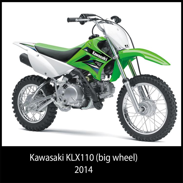 2014 Kawasaki KLX110L Big Wheel