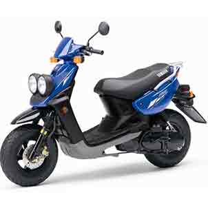 Yamaha CW50 Zuma 2000 to 2008