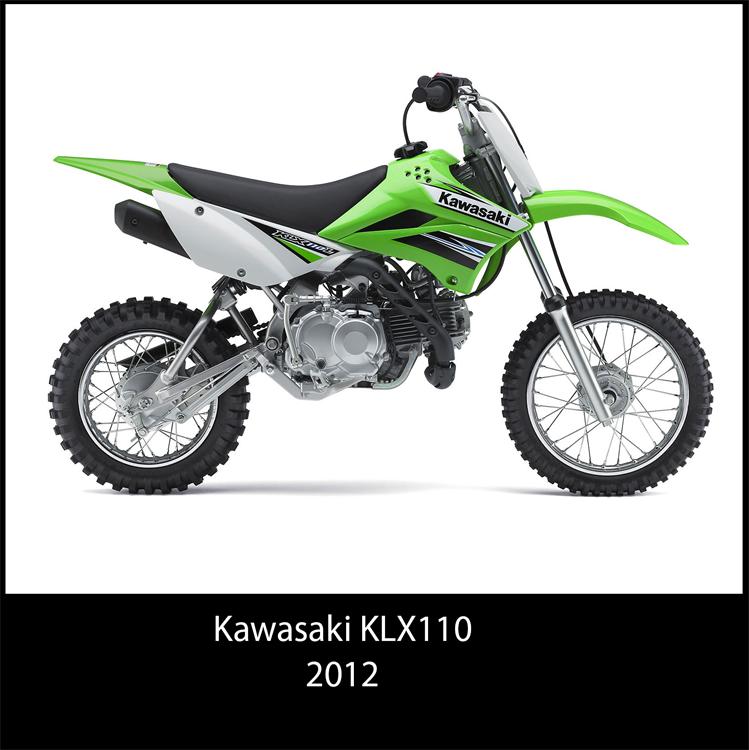 2012 Kawasaki KLX110L  Big Wheel