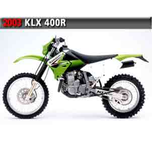 Kasawaki KLX400 - 2003