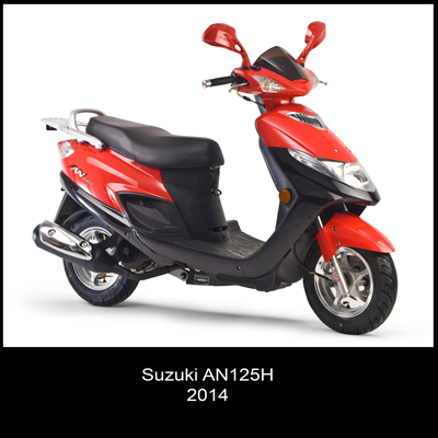 Suzuki-AN125 H - 2014