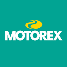 Motorex Swiss Oil logo with its signature green branding, representing premium lubricants used by factory racing teams.
