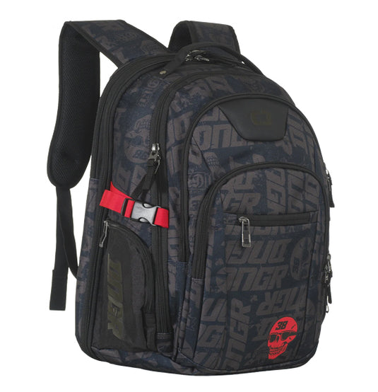 Ogio Urban DNGR Backpack - Flat Blk/Red