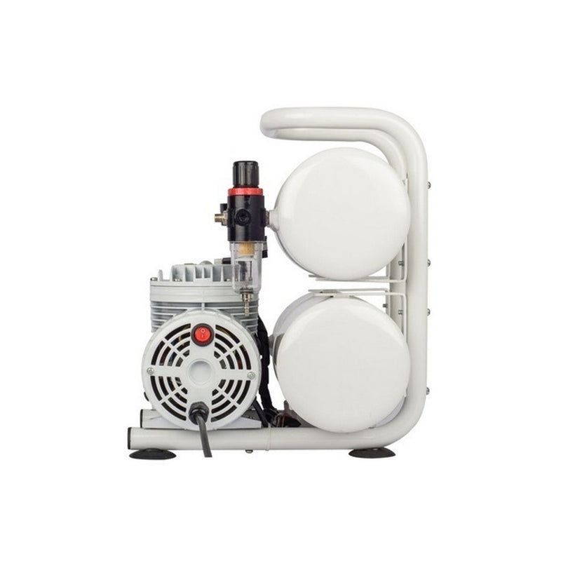Load image into Gallery viewer, FORMULA AIRBRUSH COMPRESSOR 1/4HP WITH TWIN TANKS 7.5L
