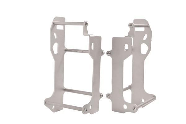 Load image into Gallery viewer, RADIATOR BRACE CROSSPRO SILVER HONDA CRF450R CRF450RX 17-20

