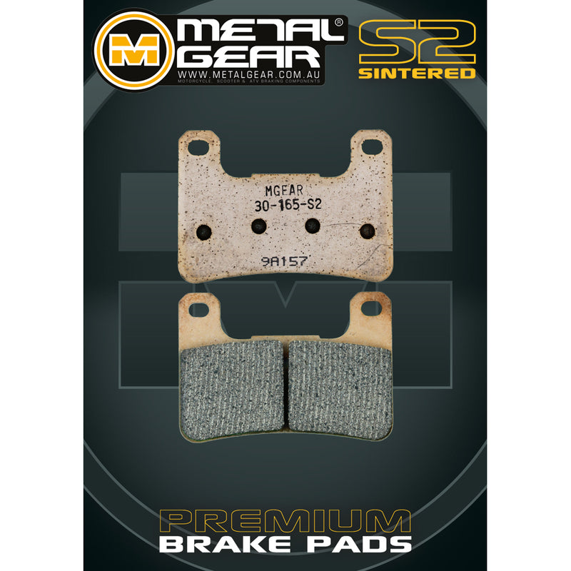 Load image into Gallery viewer, METAL GEAR BRAKE PADS SINTERED
