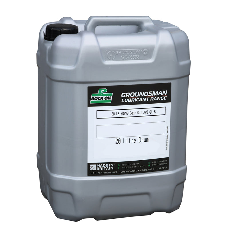 Load image into Gallery viewer, GEAR OIL SD LS 80W-90 ROCK OIL TRANSMISSION OIL 20L
