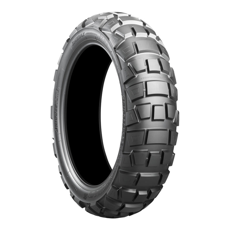 Load image into Gallery viewer, Bridgestone AX41 120/90-17 Rear Tubeless Adventure Tyre
