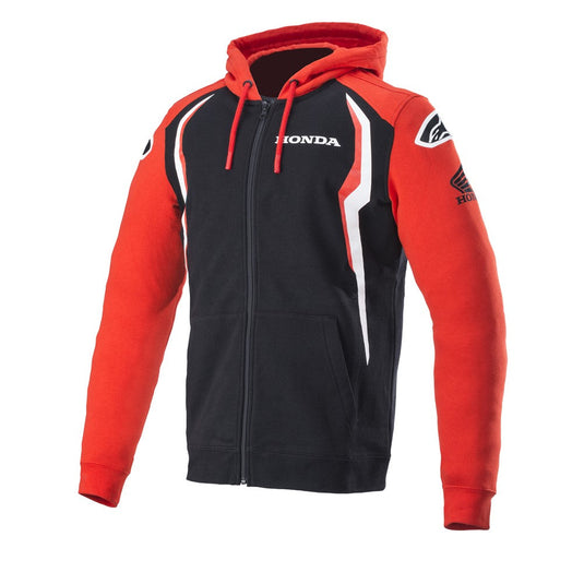 Alpinestars Honda Zip Hoodie Red/Black