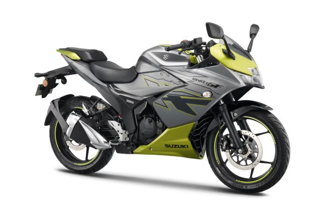 Load image into Gallery viewer, 2025 Suzuki GSX 150 F LAMS Faired - Grey/Green
