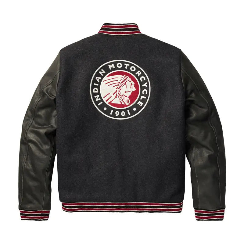 Load image into Gallery viewer, Indian Varsity Jacket
