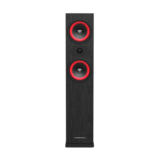 CERWIN VEGA LA SERIES HOME AUDIO 6.5" 2.5-WAY TOWER FLOOR SPEAKER BLACK 265W MAX PAIR