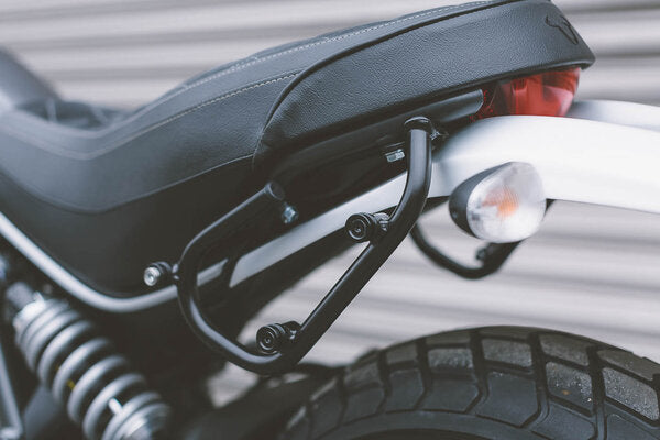 Load image into Gallery viewer, SIDE CARRIER SW MOTECH RIGHT DUCATI SCRAMBLER 1100 800 SIXTY 2 SIXTY 2 400
