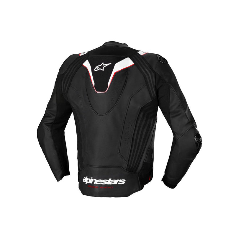 Load image into Gallery viewer, Alpinestars Missile v3 Ignition Leather Jacket Black/White
