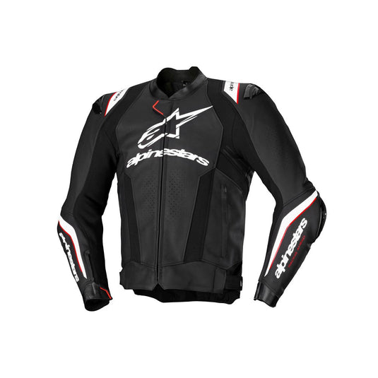 Alpinestars Missile v3 Ignition Leather Jacket Black/White