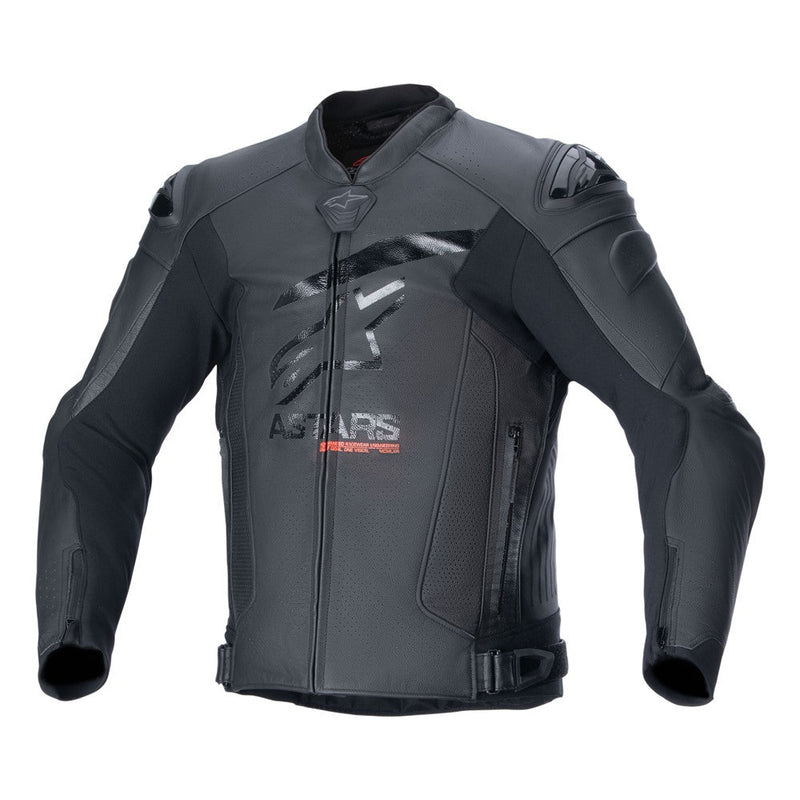 Load image into Gallery viewer, Alpinestars GP Plus R v4 Airflow Leather Jacket Black/Black
