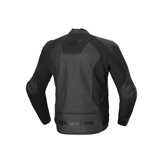 Alpinestars Faster v3 Leather Jacket Black/Black