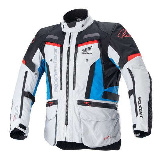 Alpinestars Honda Bogota Pro Drystar Jacket Ice Gray/Blue/Bright Red