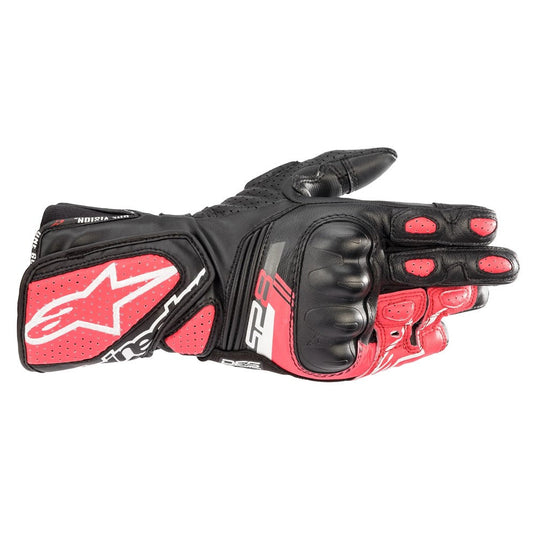 Alpinestars Stella SP-8 v3 Gloves Black/White/Diva Pink