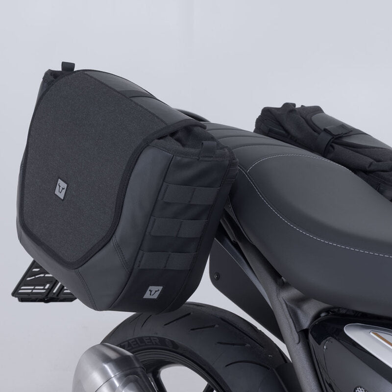 Load image into Gallery viewer, SIDE CARRIER SW MOTECH V-LOC SIDE CARRIER LEFT FOR TRIUMPH SPEED 400 2023 - ON
