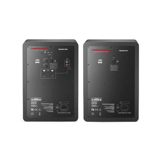 CERWIN VEGA HOME & STUDIO 8" TWO-WAY SKAA WIRELESS MONITOR PAIR (HUB + SAT)