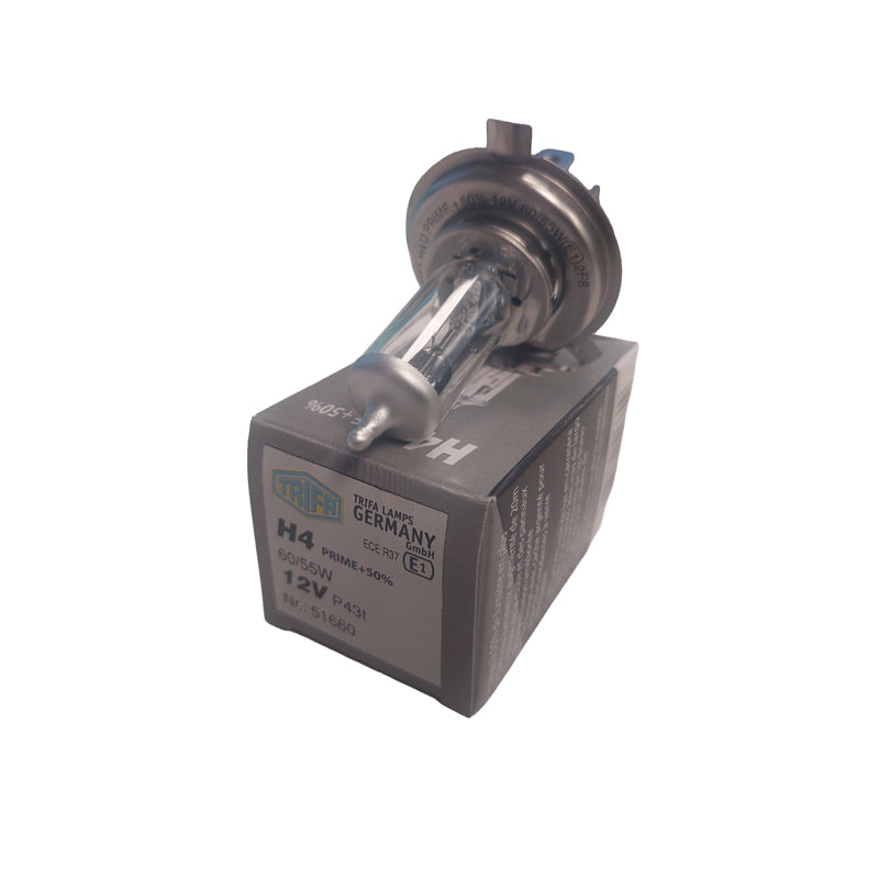 Load image into Gallery viewer, H4126055+50: H4 Prime +50 12V 60/55W Halogen Lamp / Halogen Lightbulb
