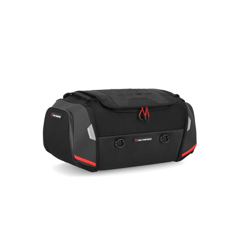 Load image into Gallery viewer, SW MOTECH TAIL BAG PRO SERIES RACKPACK BLACK 32-42 LITRE 1680D BALLISTIC NYLON
