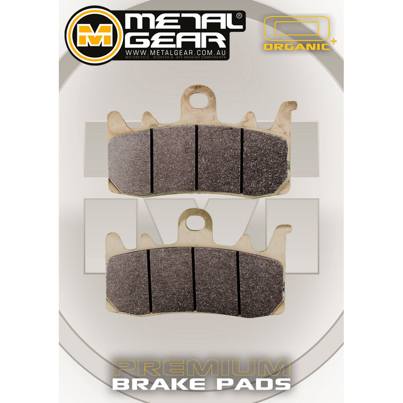 Load image into Gallery viewer, BRAKE PADS FRONT METAL GEAR
