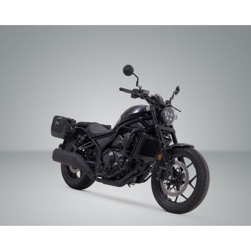 Load image into Gallery viewer, SW MOTECH LEGEND GEAR SADDLE BAG SET LEFT LS1 13.5L RIGHT LS2 9.8L HONDA CMX1100 REBEL 20-ON
