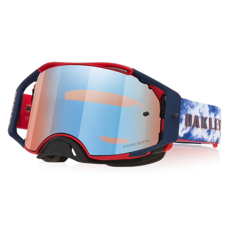 Load image into Gallery viewer, Airbrake MX Goggle Renaux Sig. Matte Navy with Prizm Sapphire Lens
