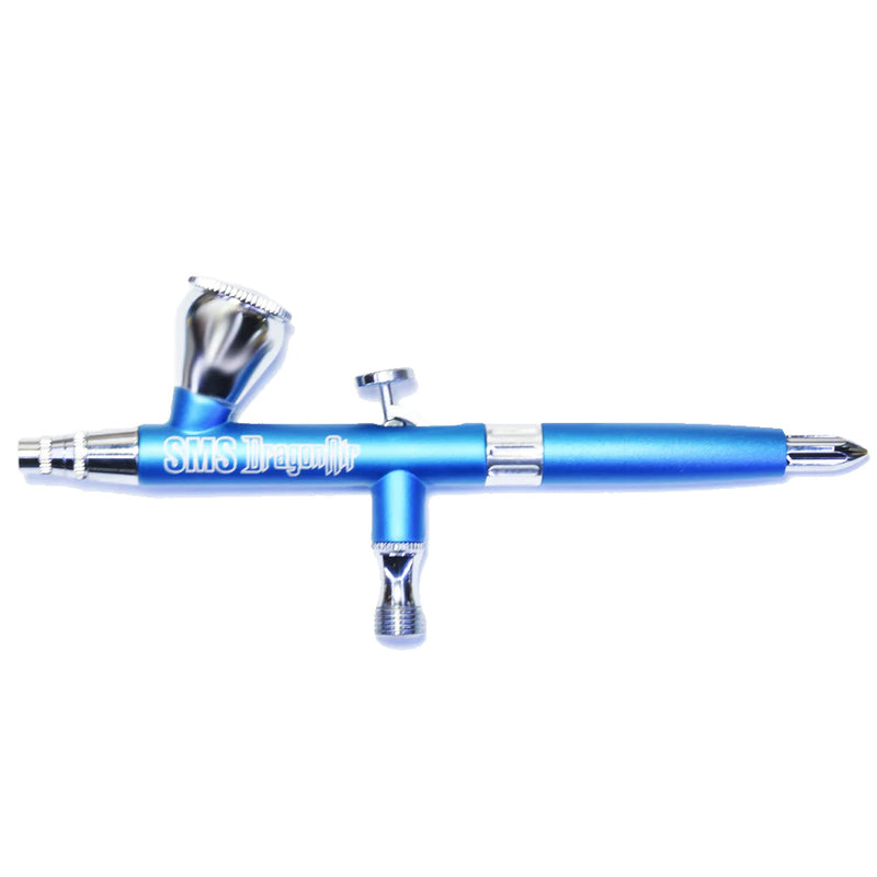 Load image into Gallery viewer, SCALE MODELLERS SUPPLY DRAGONAIR AIRBRUSH 0.2MM BLUE
