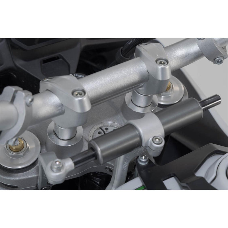 Load image into Gallery viewer, HANDLEBAR BAR RISER SW MOTECH 28MM HANDLEBARS SILVER DUCATI DESERT X 22-ON
