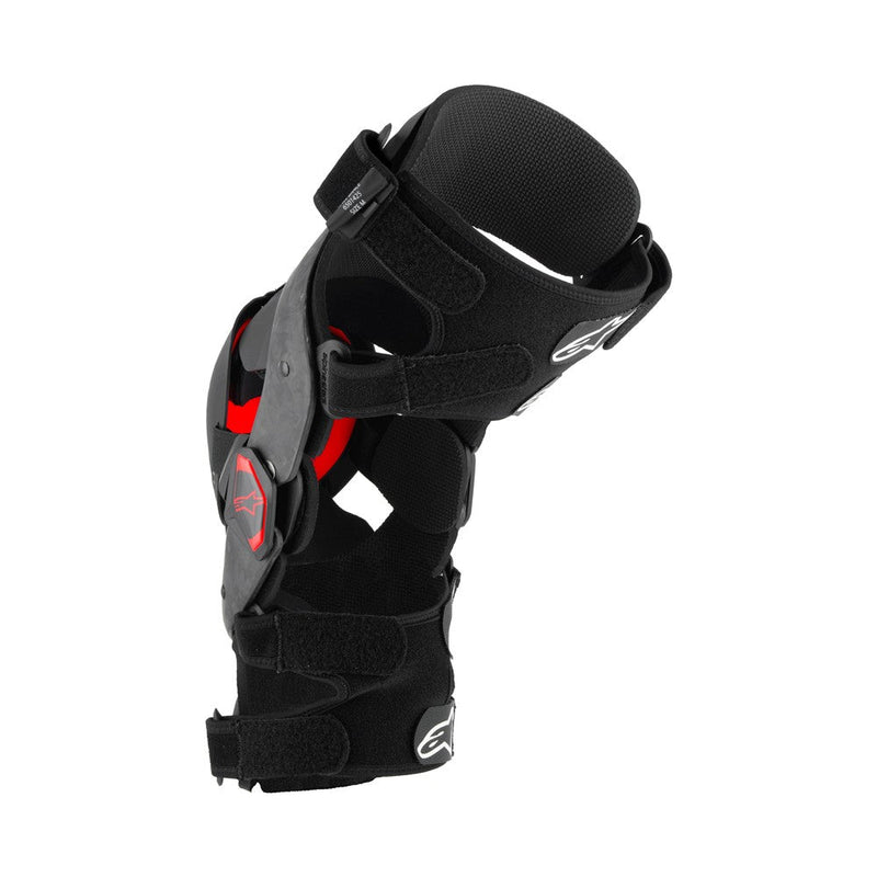Load image into Gallery viewer, Alpinestars Supertech RK-10 Plasma Knee Brace Black/Red  (Pair)
