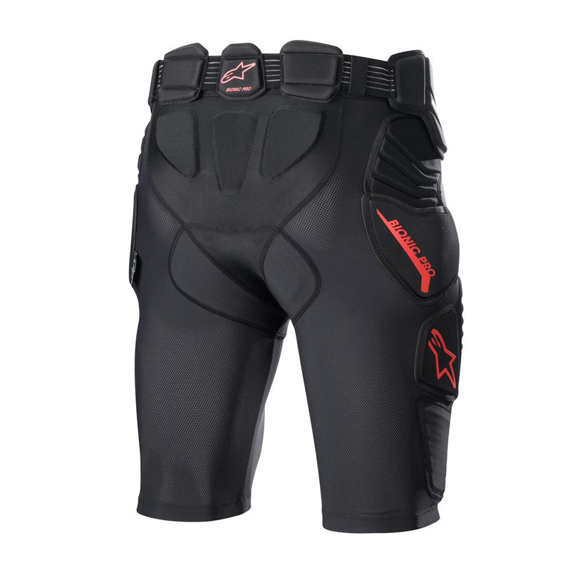 Load image into Gallery viewer, Alpinestars Bionic Pro Protection Shorts Black/Red
