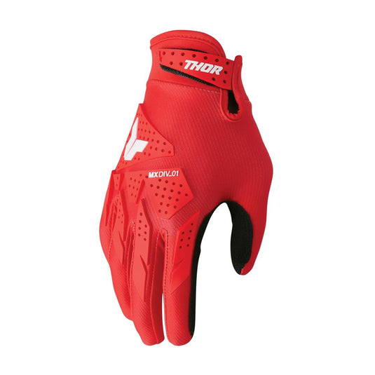 THOR GLOVE LAUNCHMODE RED