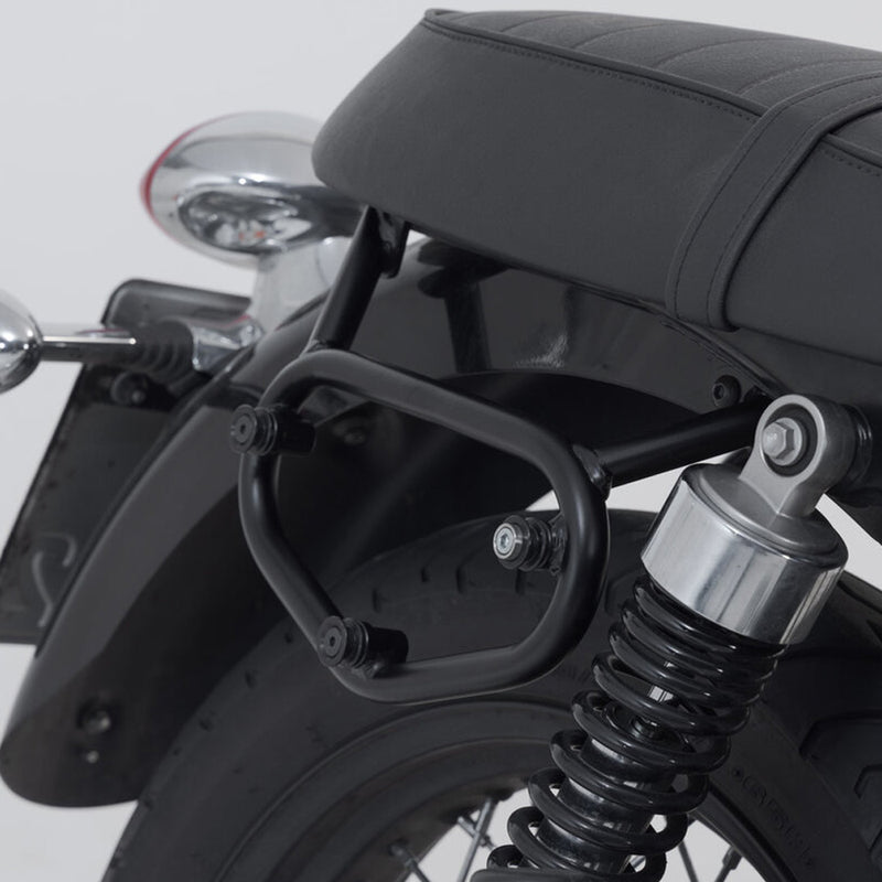 Load image into Gallery viewer, SW MOTECH LEGEND GEAR SIDE BAG SYSTEM LHS RHS LC2 13.5L TRIUMPH BONNEVILLE  BONNEVILLE T100 04-16
