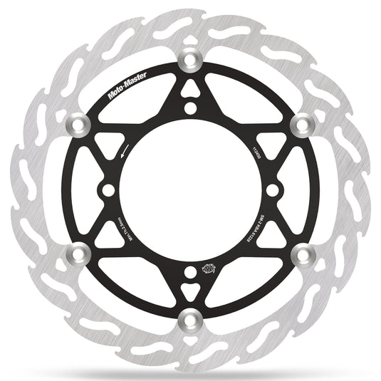 BRAKE DISC FRONT MOTO MASTER FLAME 280MM FLOATING KAWASAKI KX125 KX250 KX250F KX450F KX250X KX450X