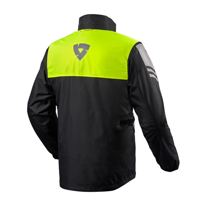 Load image into Gallery viewer, FRC018_1450 Nitric 3 H2O Rain Jacket Black-Neon Yellow
