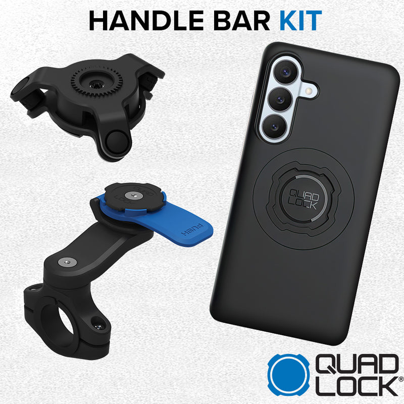 Load image into Gallery viewer, Samsung Galaxy S26+ Handlebar Mount Kit Quad Lock
