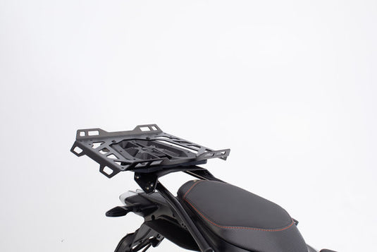 SW MOTECH STREET RACK LUGGAGE RACK EXTENSION 45CM X 30CM ALUMINUM BLACK