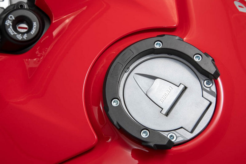 Load image into Gallery viewer, TANK RING SW MOTECH FOR EVO TANK BAGS QUICK LOCK APRILIA DUCATI MOTO-GUZZI MV
