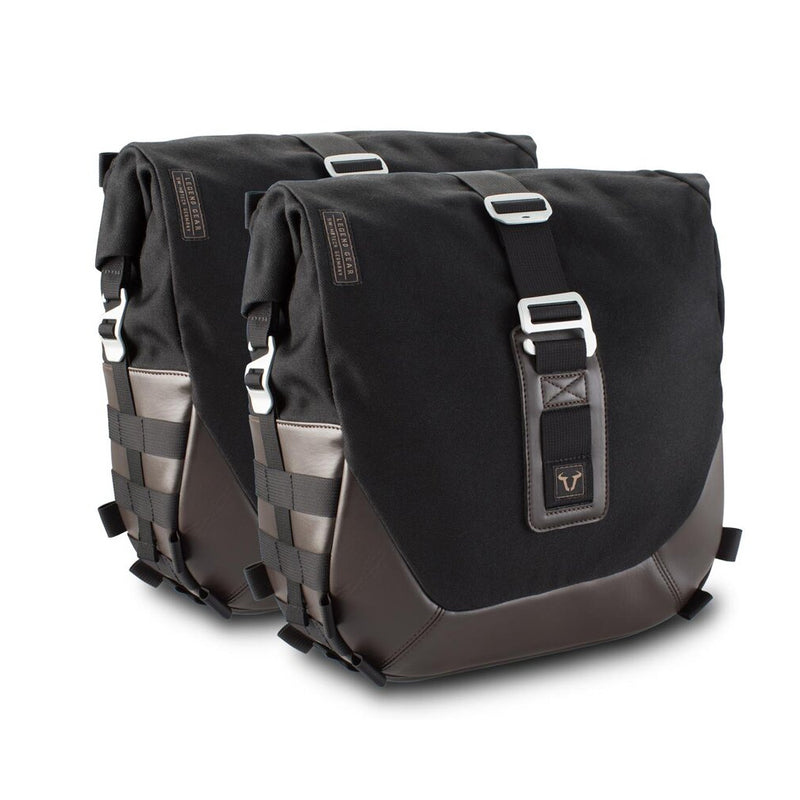 Load image into Gallery viewer, SW MOTECH LEGEND GEAR SIDE BAG SYSTEM LHS RHS LC2 13.5L TRIUMPH BONNEVILLE  BONNEVILLE T100 04-16
