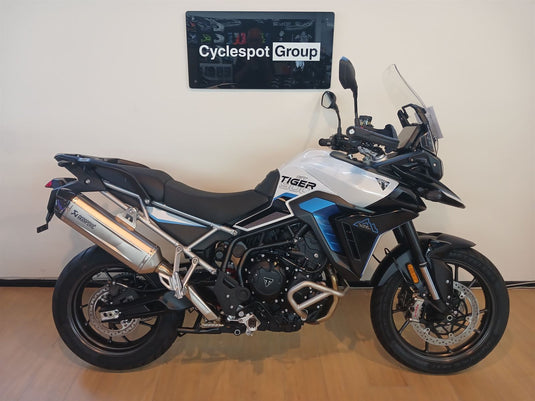 2026 Triumph Tiger 900 Alpine Edition adventure touring bike at Cyclespot