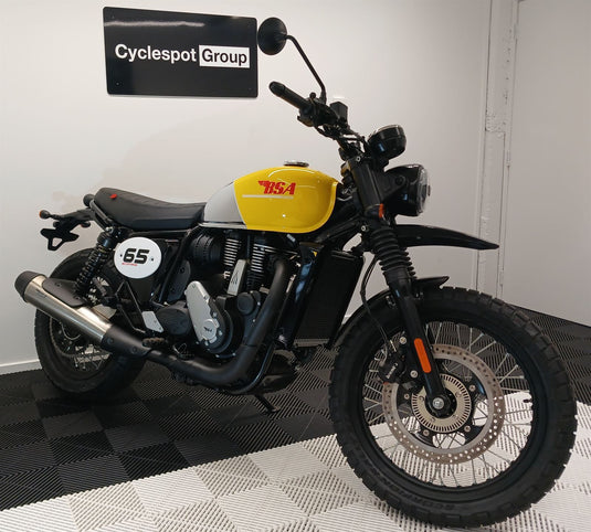2026 BSA Scrambler Victor Yellow
