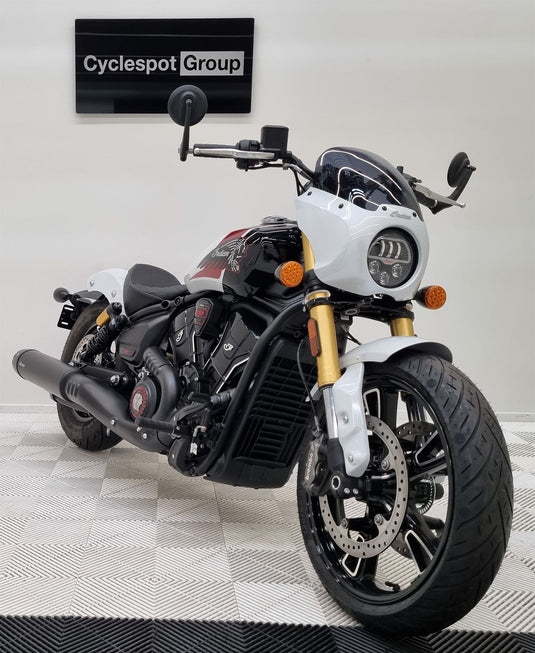 2025 Indian Scout 101 - Limited + Tech - White