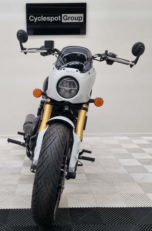 2025 Indian Scout 101 - Limited + Tech - White