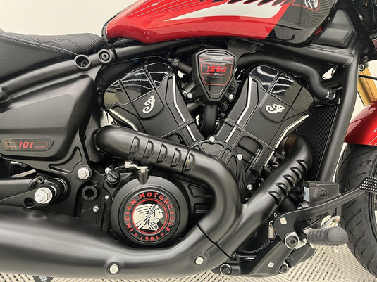 2025 Indian Scout 101 - Limited + Tech - Red