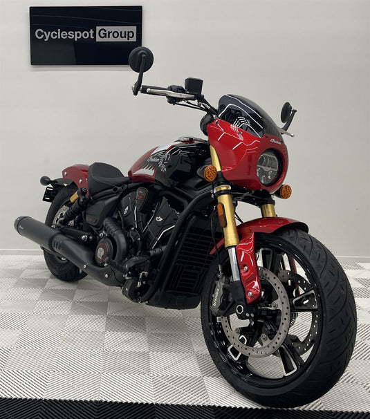 2025 Indian Scout 101 - Limited + Tech - Red