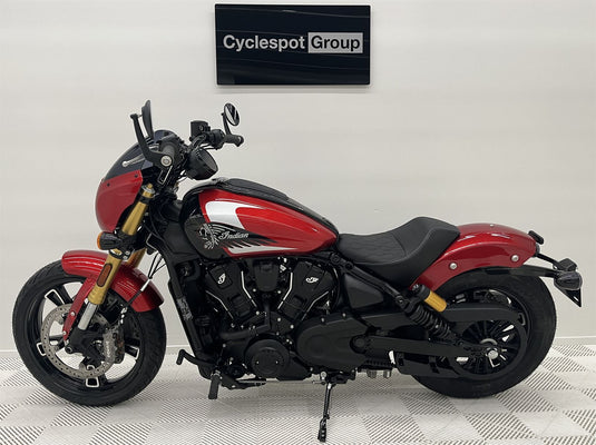 2025 Indian Scout 101 - Limited + Tech - Red