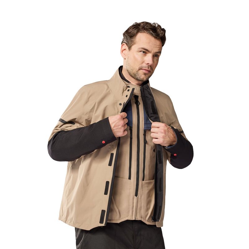 Load image into Gallery viewer, REVIT Sand 5 H2O jacket with waterproof layer on the exterior
